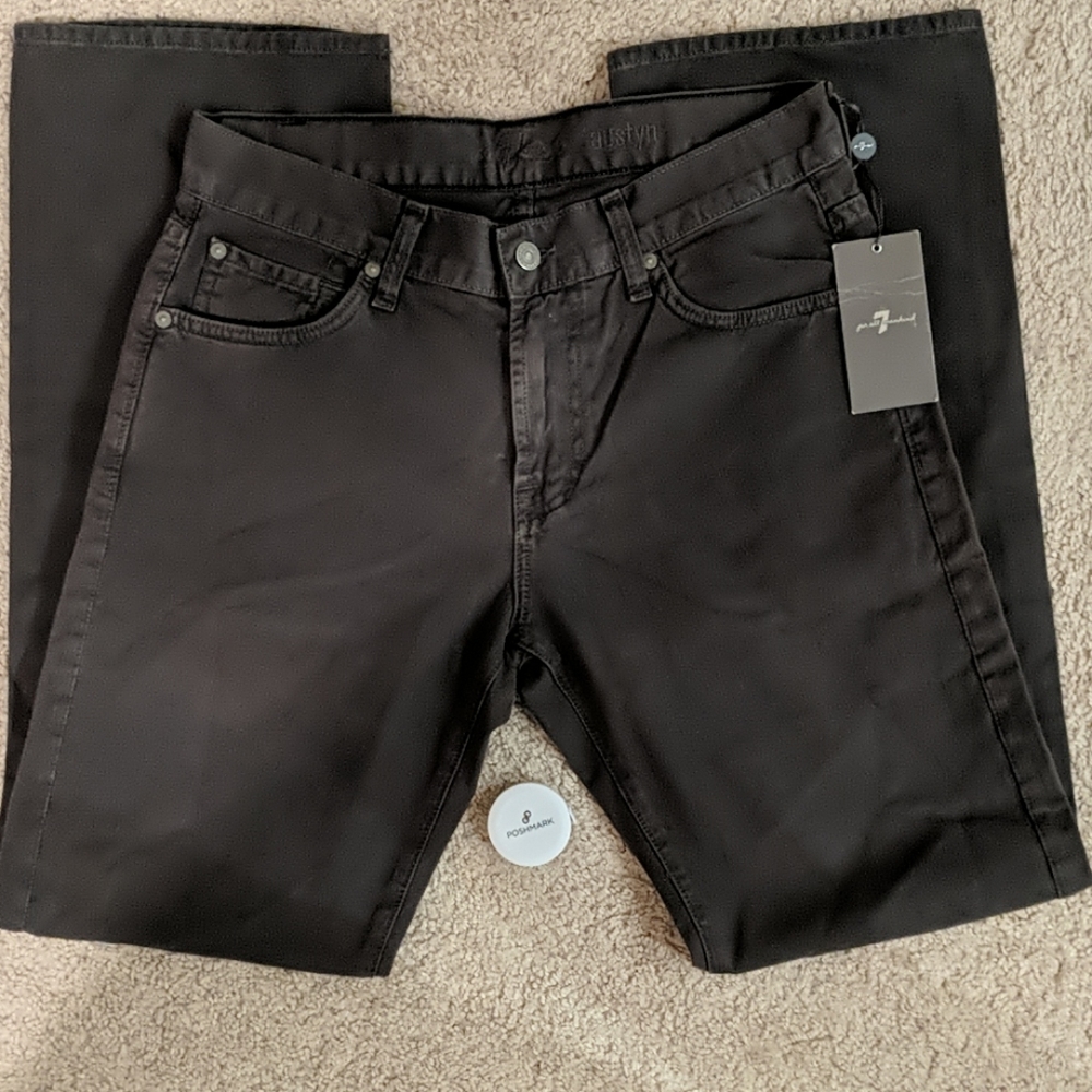 NWT 7 For All Mankind Austyn Concrete Jeans